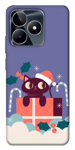 Чехол Christmas cat для Realme C53