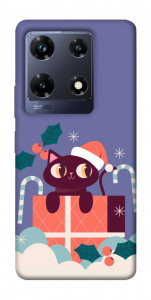 Чехол Christmas cat для Infinix Note 30 Pro NFC