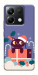 Чохол Christmas cat для Xiaomi Poco X6