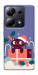 Чохол Christmas cat для Xiaomi Poco M6