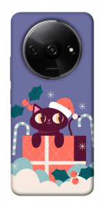 Чохол Christmas cat для Xiaomi Redmi A3