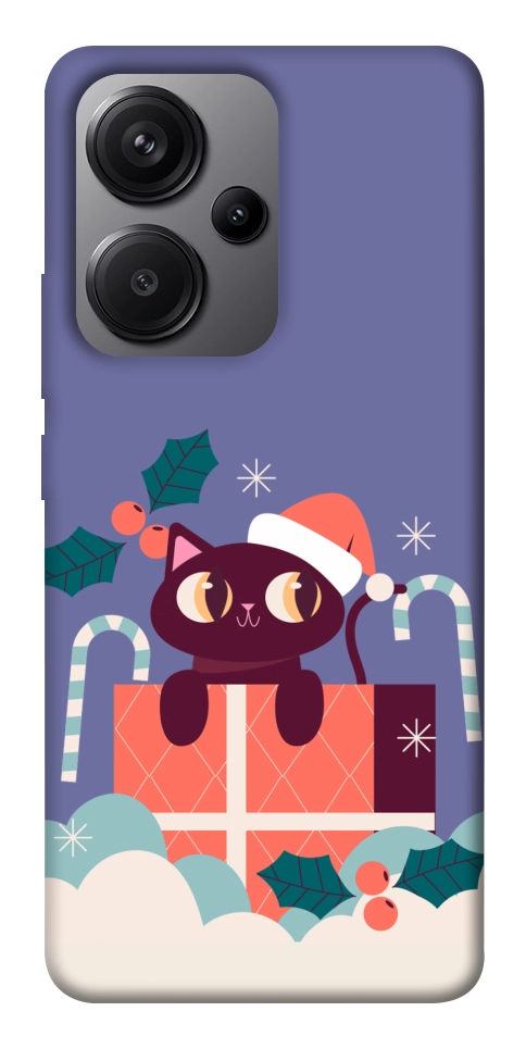 Чохол Christmas cat для Xiaomi Redmi Note 13 Pro+