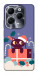 Чехол Christmas cat для Infinix Hot 40 Pro