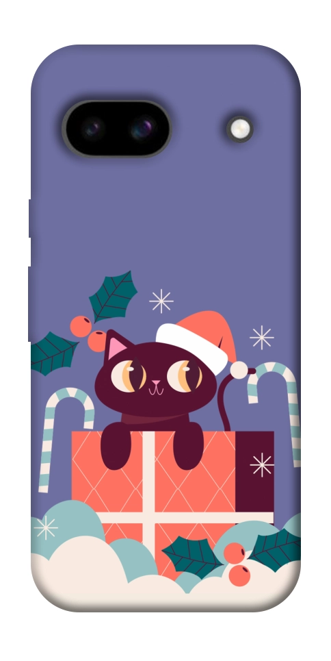 Чехол Christmas cat для Google Pixel 8a