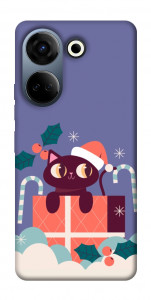 Чохол Christmas cat для TECNO Camon 20 Pro (CK7n)