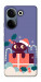 Чохол Christmas cat для TECNO Camon 20 Pro (CK7n)