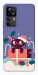 Чохол Christmas cat для Xiaomi Redmi K50 Ultra