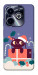 Чохол Christmas cat для TECNO Spark 20