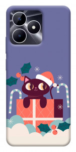 Чехол Christmas cat для Realme Note 50 5G