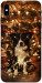 Чехол Christmas dog для iPhone X