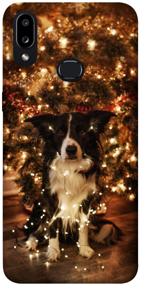 Чехол Christmas dog для Galaxy A10s (2019)