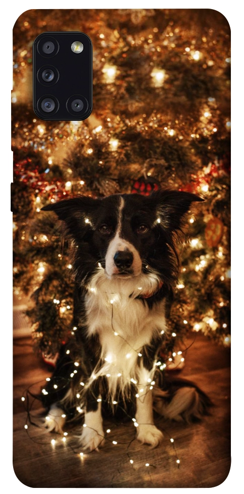 Чехол Christmas dog для Galaxy A31 (2020)