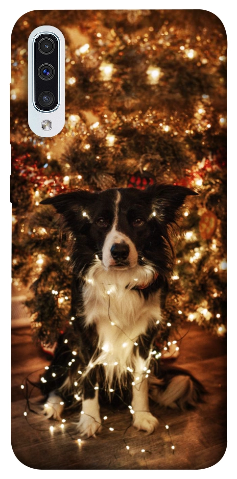 Чехол Christmas dog для Galaxy A50 (2019)