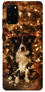 Чехол Christmas dog для Galaxy S20 Plus (2020)