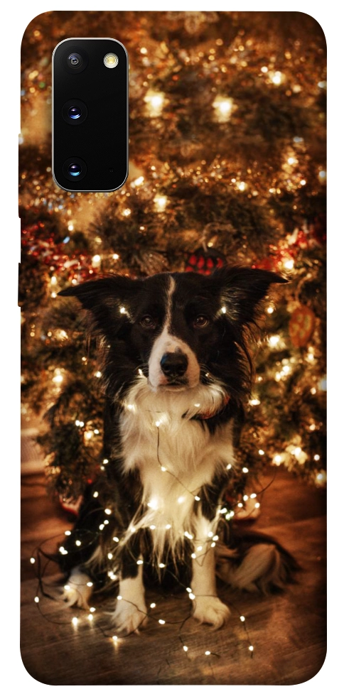 Чехол Christmas dog для Galaxy S20 (2020)