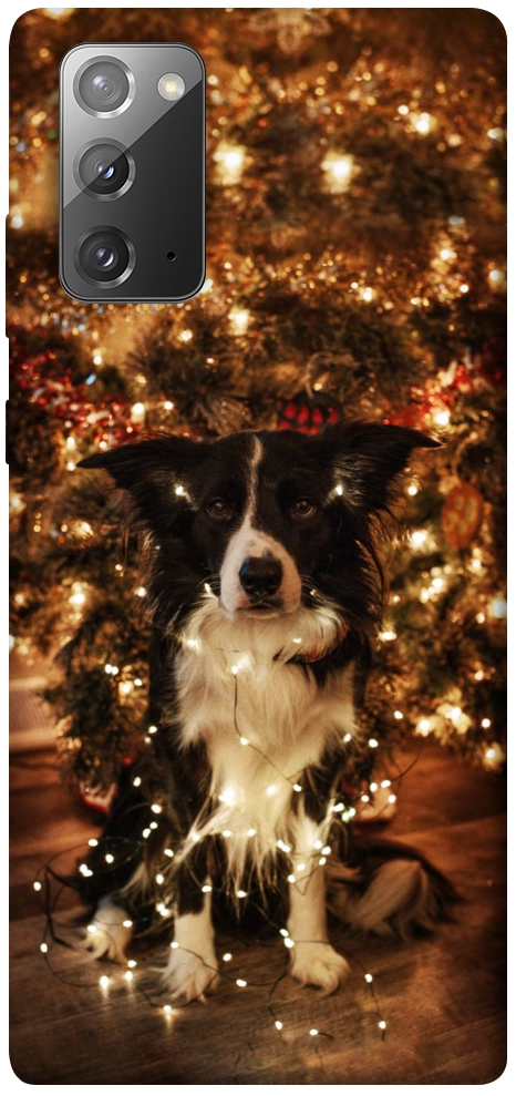 Чохол Christmas dog для Galaxy Note 20