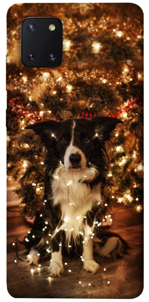 Чехол Christmas dog для Galaxy Note 10 Lite (2020)