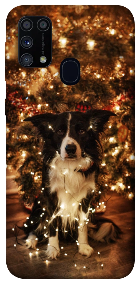 Чехол Christmas dog для Galaxy M31 (2020)