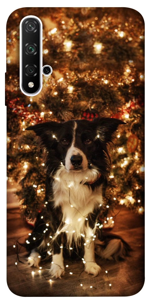 Чехол Christmas dog для Huawei Honor 20