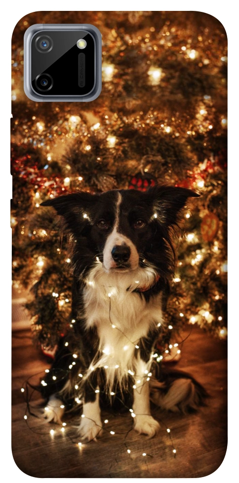 Чохол Christmas dog для Realme C11