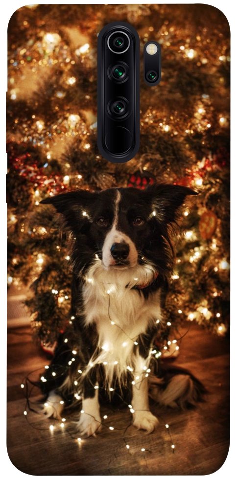 Чохол Christmas dog для Xiaomi Redmi Note 8 Pro