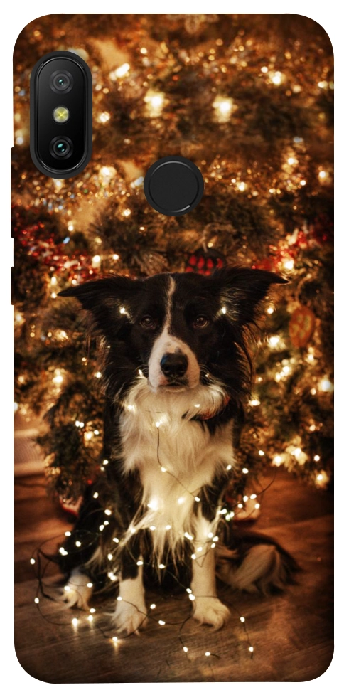 Чохол Christmas dog для Xiaomi Redmi 6 Pro