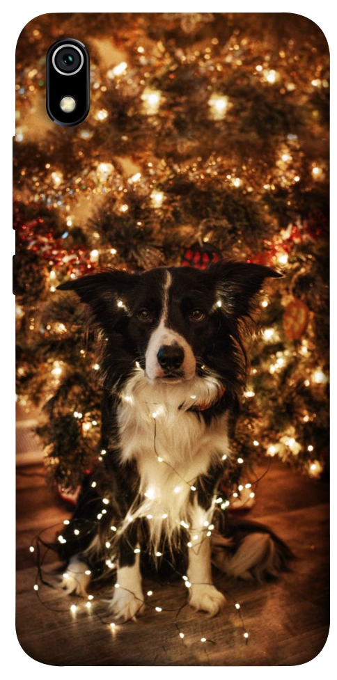 Чохол Christmas dog для Xiaomi Redmi 7A