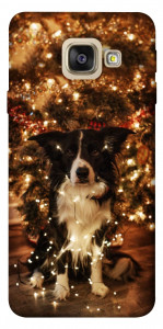 Чехол Christmas dog для Galaxy A5 (2017)