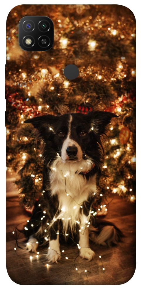 Чехол Christmas dog для Xiaomi Redmi 9C