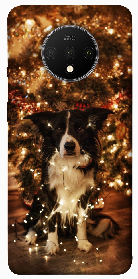 Чохол Christmas dog для OnePlus 7T