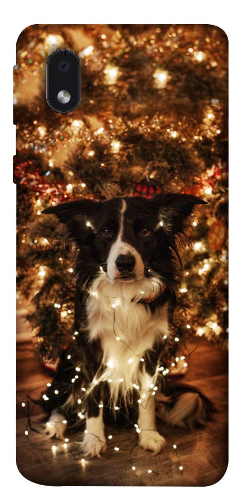 Чехол Christmas dog для Galaxy M01 Core