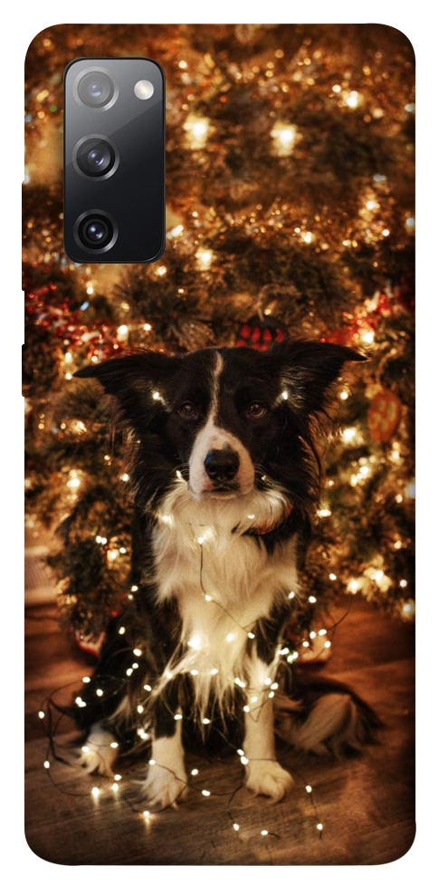 Чехол Christmas dog для Galaxy S20 FE