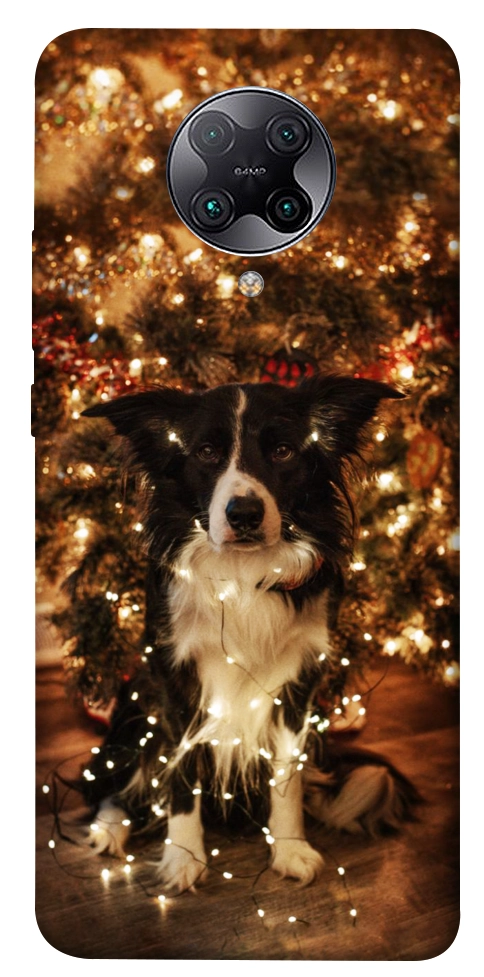 Чохол Christmas dog для Xiaomi Redmi K30 Pro