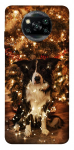 Чехол Christmas dog для Xiaomi Poco X3 NFC