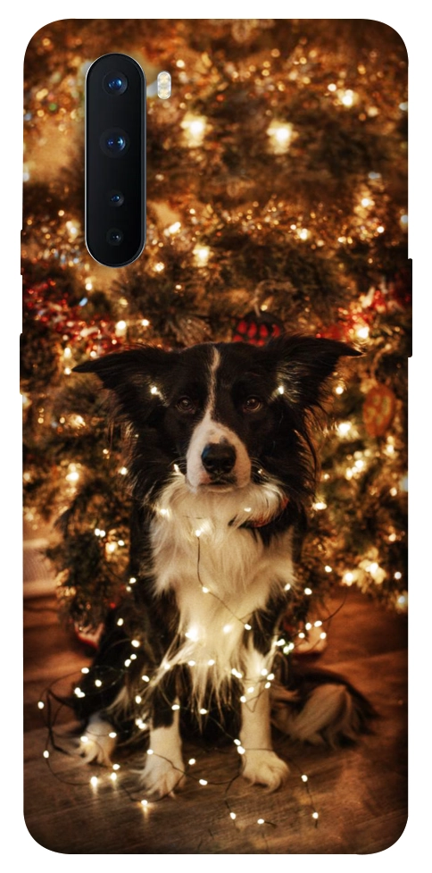 Чохол Christmas dog для OnePlus Nord