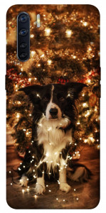 Чохол Christmas dog для Oppo A91