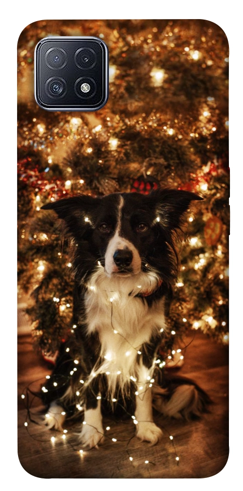 Чехол Christmas dog для Oppo A73