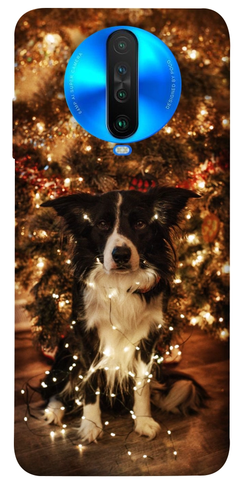 Чехол Christmas dog для Xiaomi Poco X2