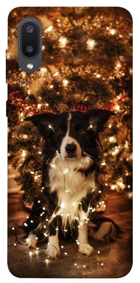 Чехол Christmas dog для Galaxy A02