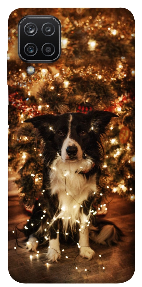 Чехол Christmas dog для Galaxy A12