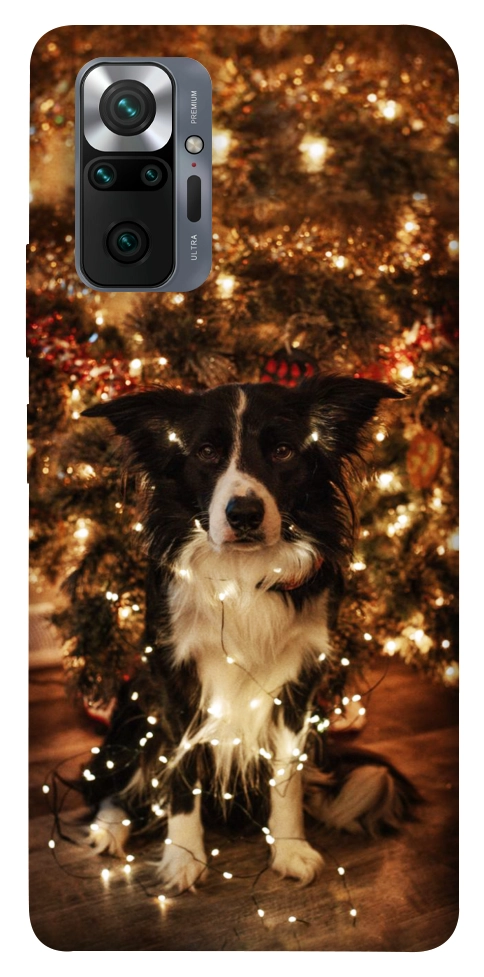 Чохол Christmas dog для Xiaomi Redmi Note 10 Pro