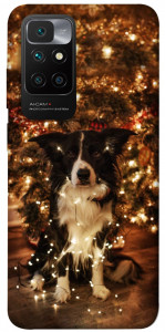 Чохол Christmas dog для Xiaomi Redmi 10