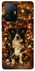 Чохол Christmas dog для Xiaomi 11T