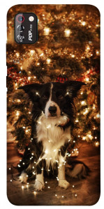 Чохол Christmas dog для TECNO POP 4 Pro