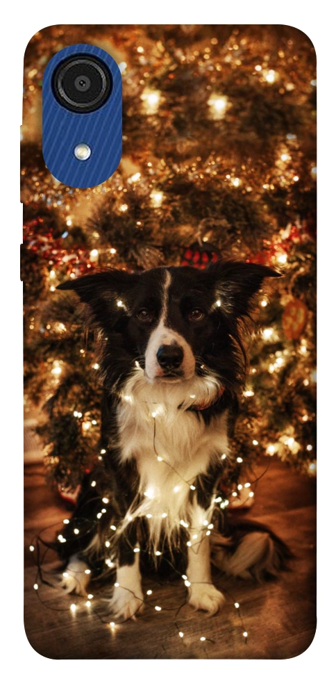 Чехол Christmas dog для Galaxy A03 Core