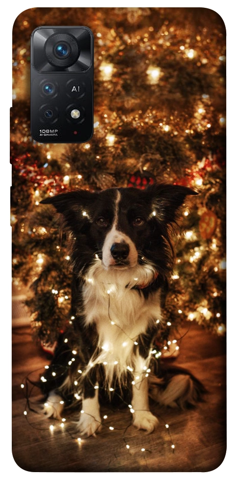 Чехол Christmas dog для Xiaomi Redmi Note 11 Pro 5G