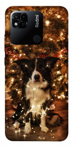 Чохол Christmas dog для Xiaomi Redmi 10A