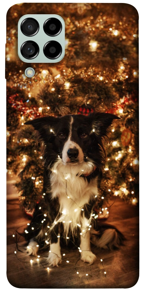 Чехол Christmas dog для Galaxy M53