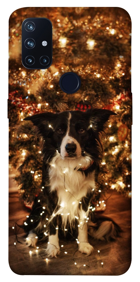 Чехол Christmas dog для OnePlus Nord N10 5G