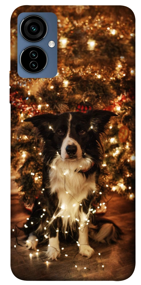 Чохол Christmas dog для TECNO Camon 19 Neo